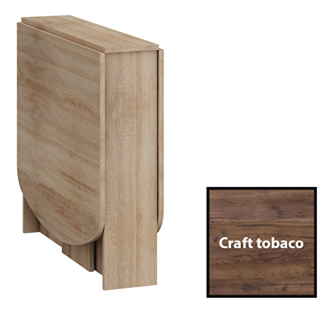 Jedálenský stôl Expert 2 B (pre 4 až 6 osôb) (Craft tobaco) *výpredaj