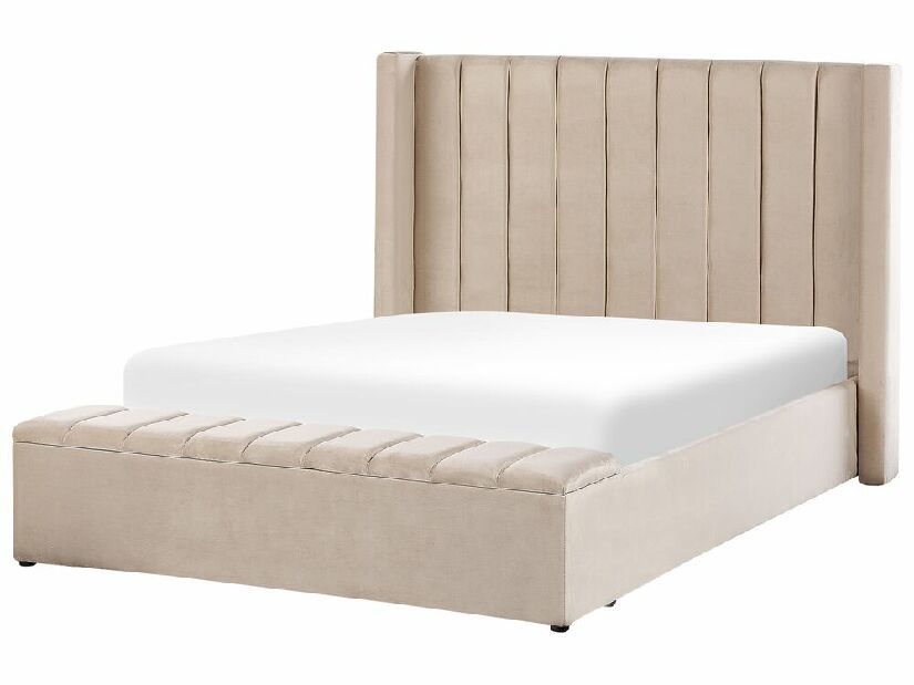 Manželská posteľ 140 cm Noya (béžová)