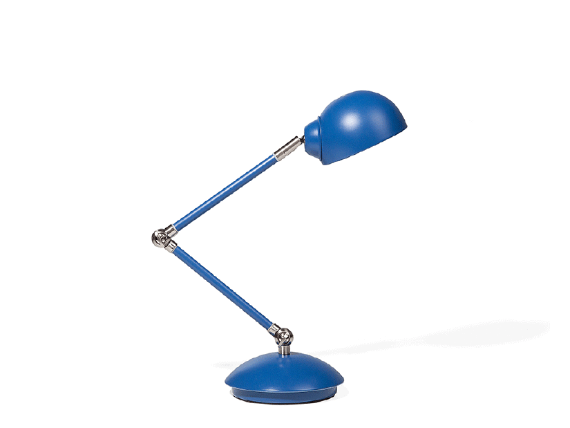 Stolná lampa HELLER (kov) (modrá)