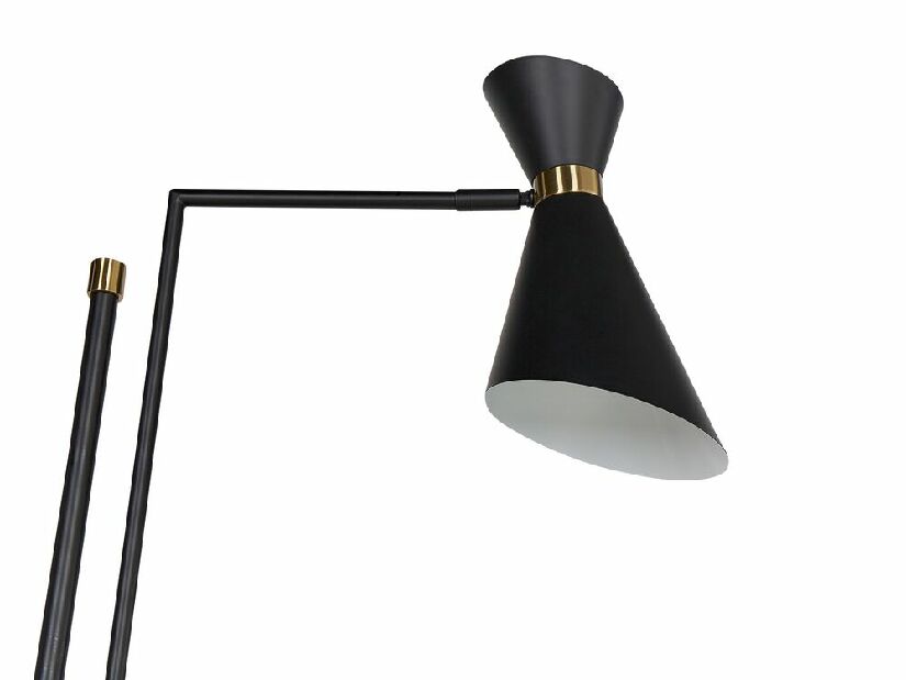 Stojanová lampa Melza (čierna)