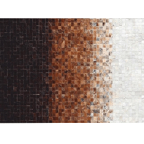 Luxusný kožený koberec 70x140 cm Kazuko typ 7