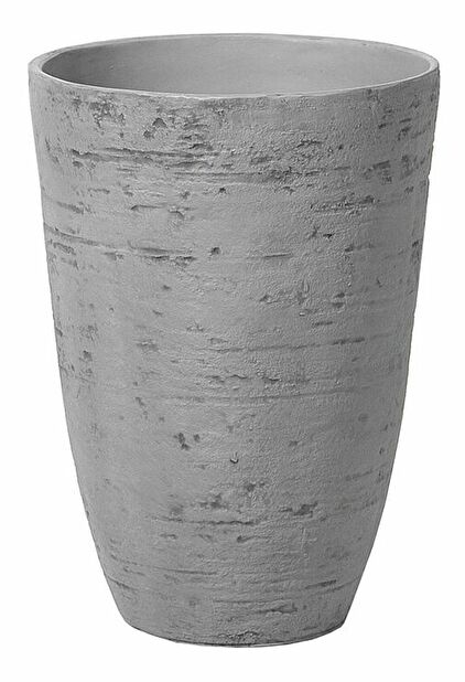 Kvetináč CAMETA 50x35x35 cm (kameň) (sivá)