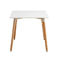 Jedálenský stôl Dirrax 3 (biela + buk) (pre 4 osoby)