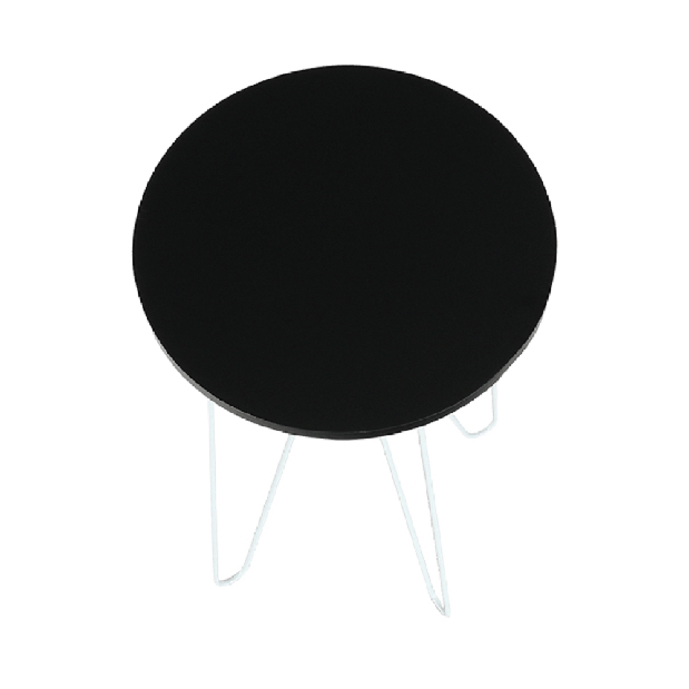 Príručný stolík Rukus (čierna)