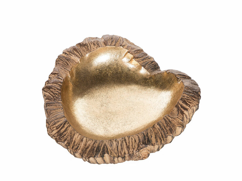 Dekoratívna miska KOROPI (zlatá)