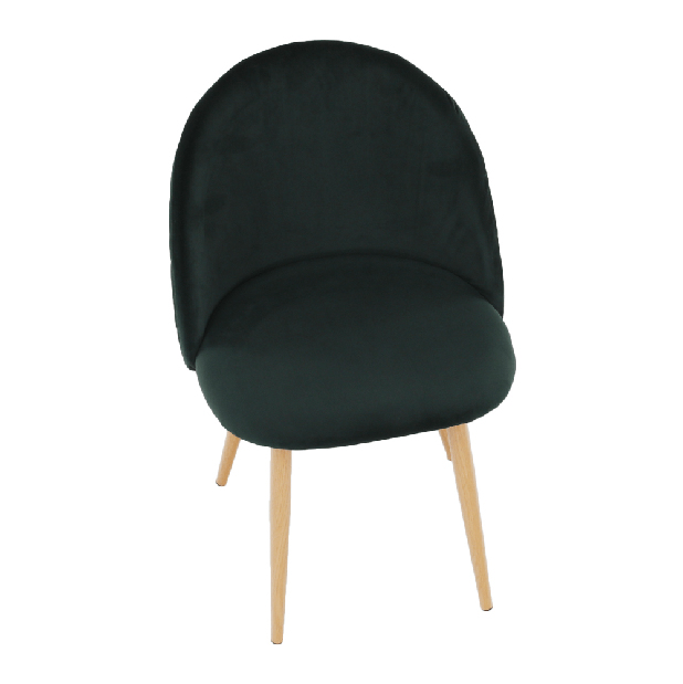 Jedálenská stolička Fluny (smaragdová)