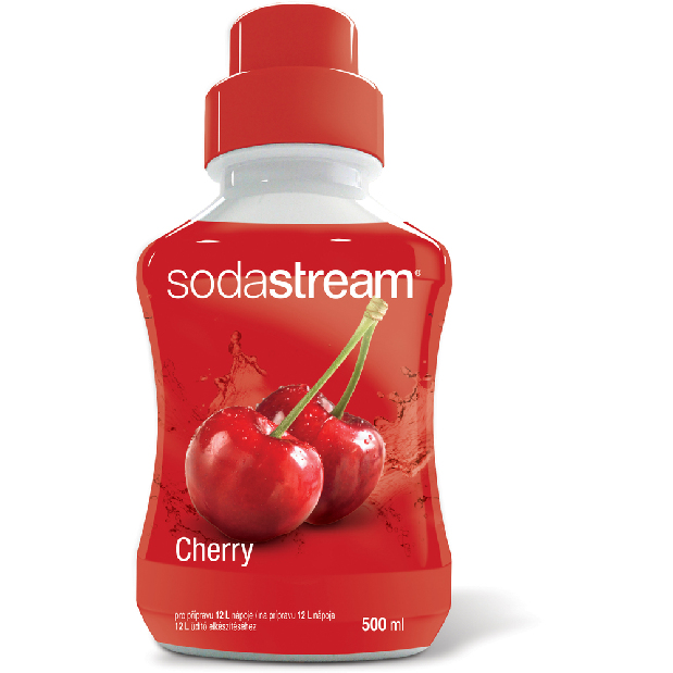 Sirup Sodastream ČEREŠŇA 500ml (biela/červená)