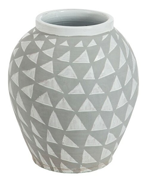 Dekoračná váza Jolipa (50x50x59cm) (Sivá)