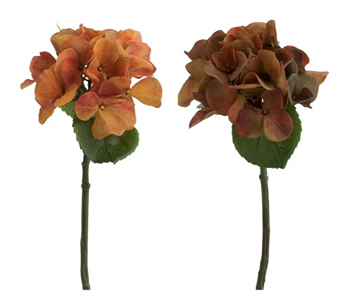 Kvetina Jolipa Hortenzia / Hydrangea (33x0x0cm) (Oranžová) (2ks)