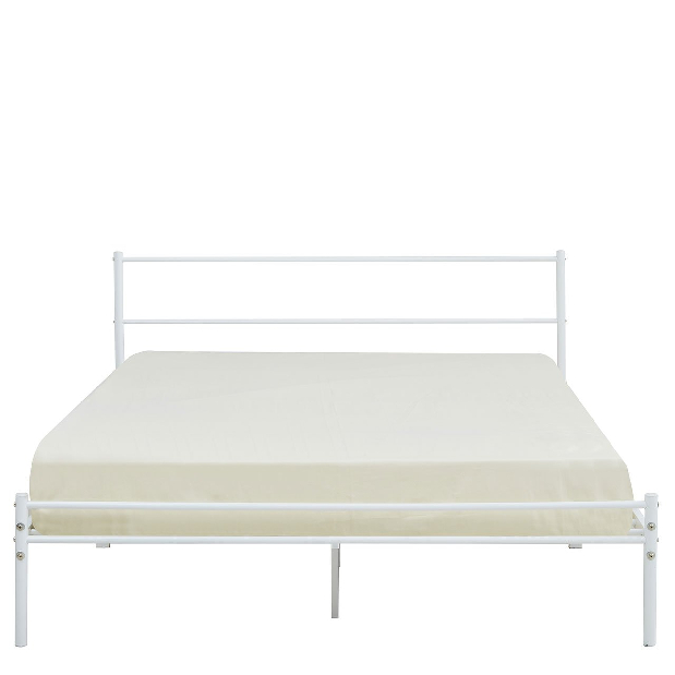 Manželská posteľ 160x200 cm Bengrio 0501 (biela) (bez matraca) *výpredaj