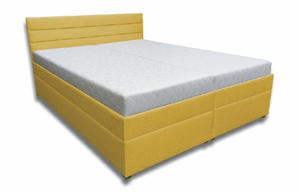 Manželská posteľ 180 cm Zulma (hnedá) (s roštom, pružinovým matracom a úl. priestorom) 