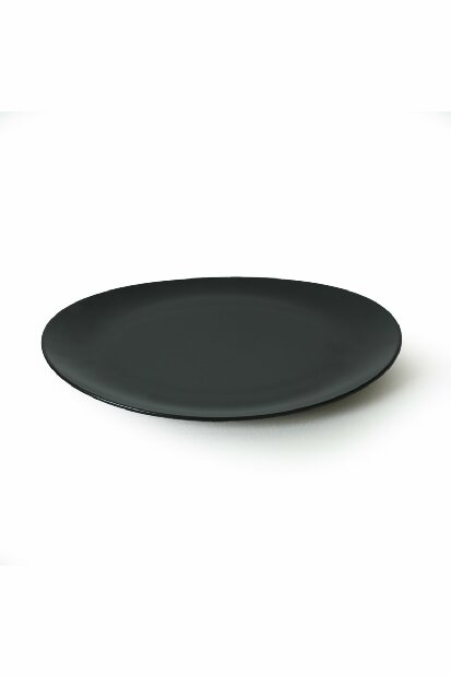 Sada plytkých tanierov (6 ks.) Plates (čierny mat)