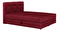 Manželská posteľ  Boxspring 140x200 cm Karum (s roštom a matracom) (ružová)