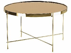 Konferenčný stolík LACE (zlatá)