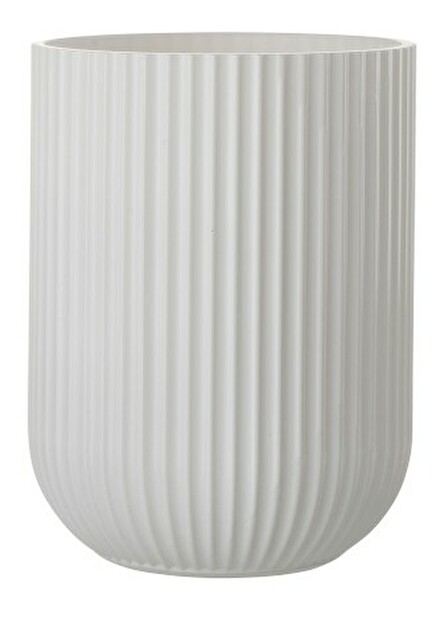 Dekoračná váza Jolipa Mystical Mint (18x18x24cm) (Biela)