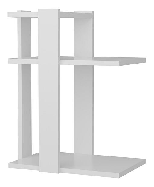 Príručný stolík Terra (biela)