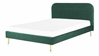Manželská posteľ 180 cm Faris (zelená) (s roštom)