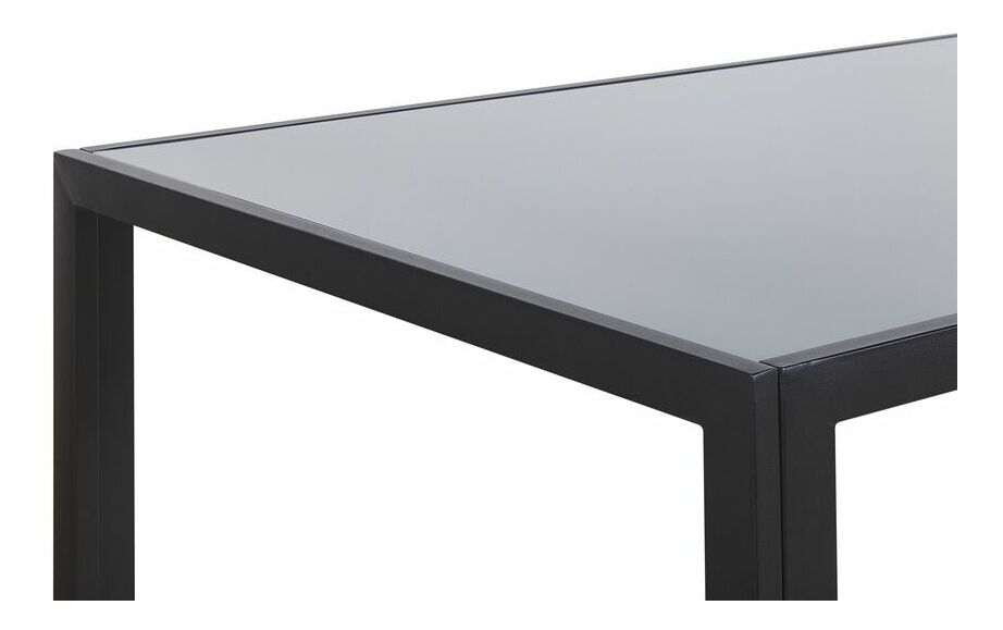 Jedálenský stôl LEVASA (čierna) (pre 4 osoby)