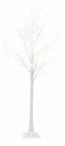 Vonkajšia dekorácia stromček 190 cm Lapza (biela)