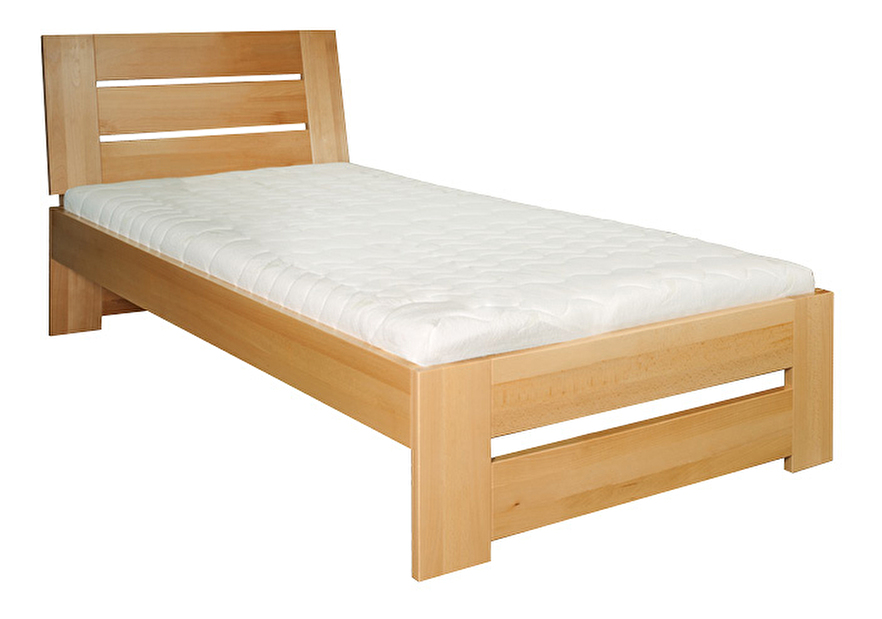 Jednolôžková posteľ 100 cm LK 182 (buk) (masív)