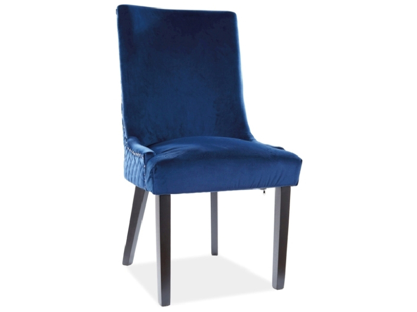 Jedálenská stolička Lelah (námornícka modrá + čierna)