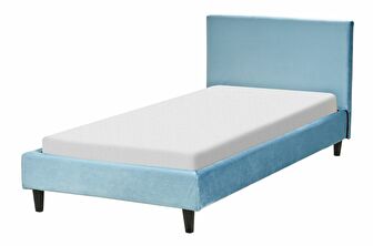 Jednolôžková posteľ 200 x 90 cm Ferdinand (modrá) (s roštom)