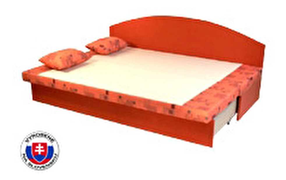Rozkladacia posteľ (váľanda) 80 až 150 cm Katka Mini (s molitanovým matracom)