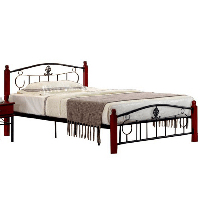 Manželská posteľ 140 cm Margery (s roštom)