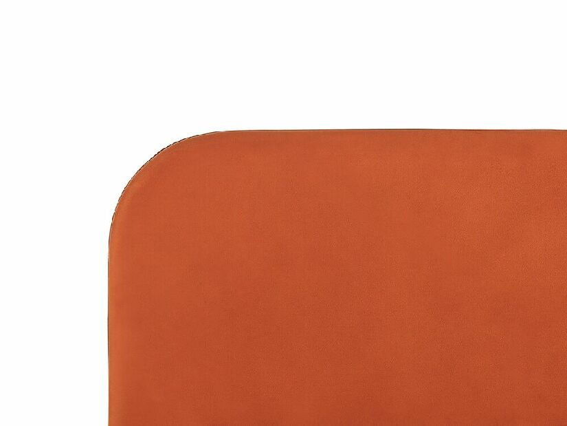 Manželská posteľ 160 cm Faris (oranžová) (s roštom)
