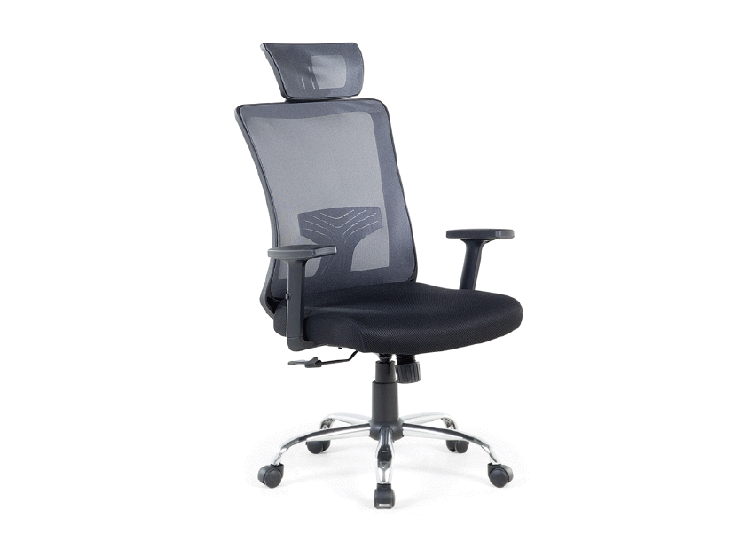Kancelárska stolička Nobille (sivá)