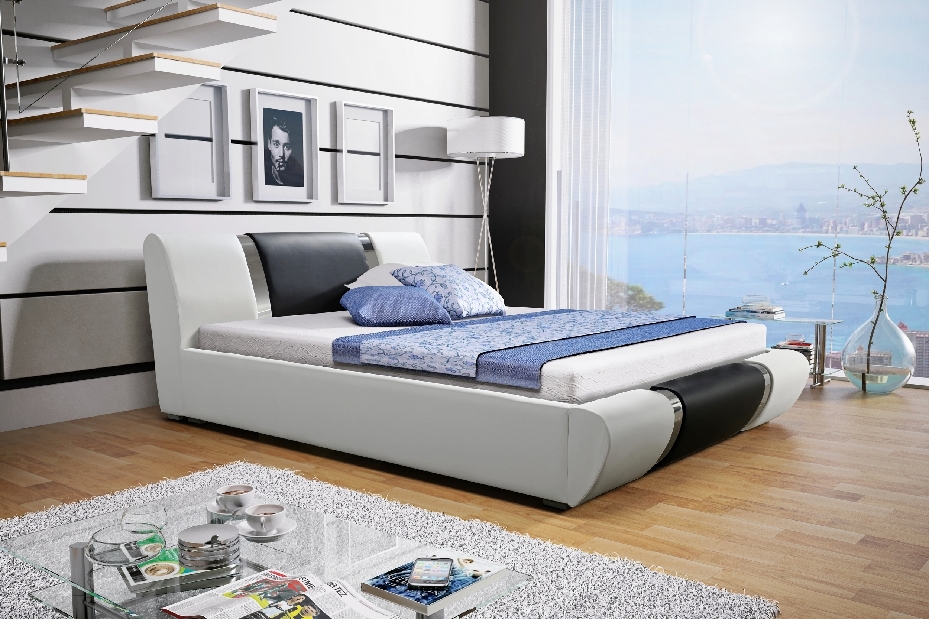 Manželská posteľ 140 cm Ancona (s roštom)