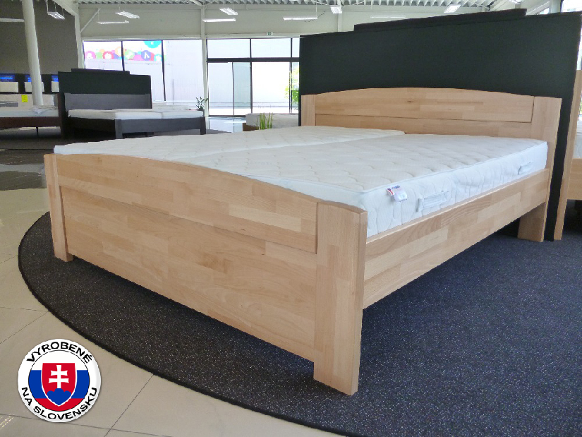 Jednolôžková posteľ 220x90 cm Lada (masív)