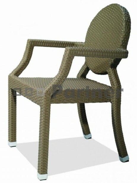 Záhradná stolička C78273-1 (umelý ratan)