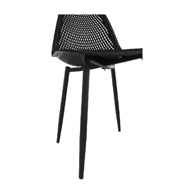 Jedálenská stolička Terra (čierna)