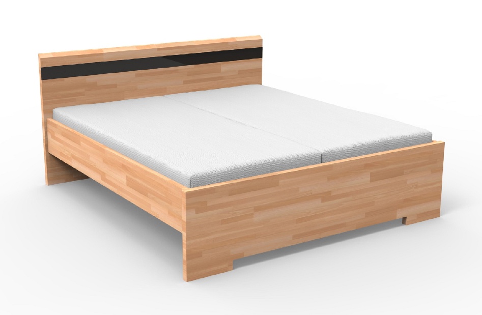 Manželská posteľ 200 cm Monika (masív)