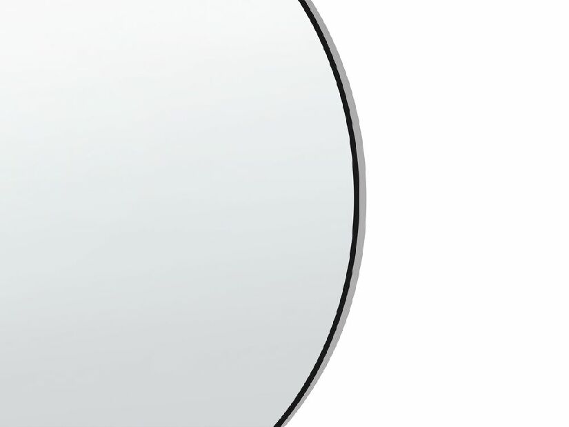 Nástenné zrkadlo Akosua (čierna)