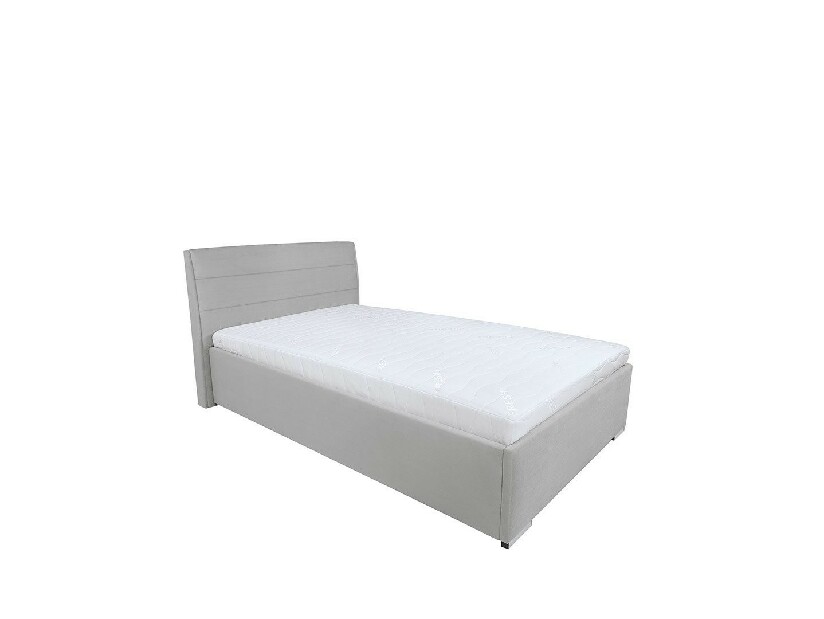 Manželská posteľ 120 cm BRW Cosala II (sivá) (s roštom)
