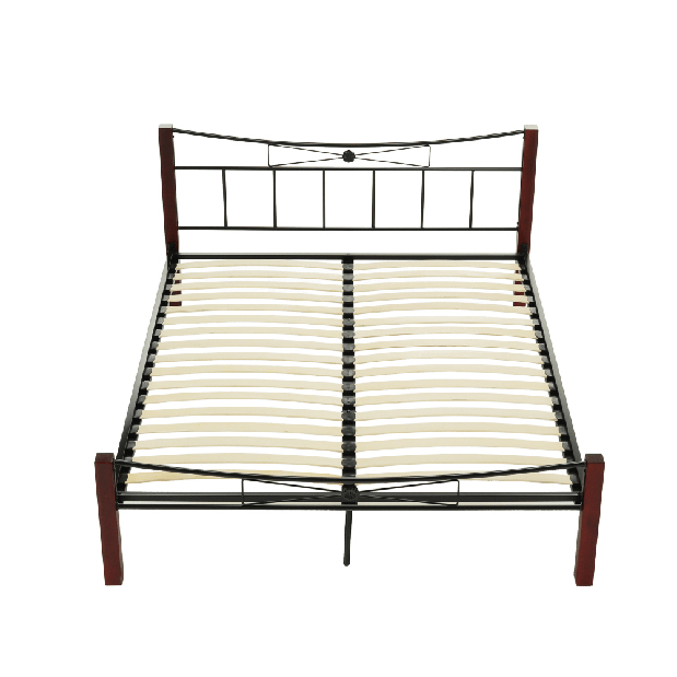 Manželská posteľ 140 cm Pearly (s roštom)