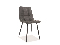 Jedálenská stolička Lily (sivá + čierna)