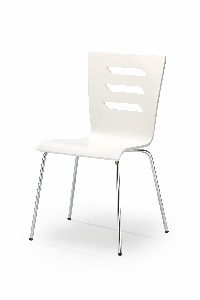 Jedálenská stolička Kerri (biela)