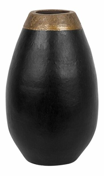 Váza CORIBA 32 cm (keramika) (čierna)