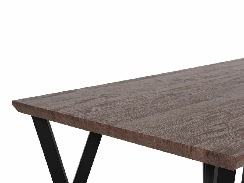 Jedálenský stôl Bendigo (pre 6 osôb) (tmavé drevo)