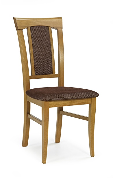 Jedálenská stolička Konrad Jelša + hnedá