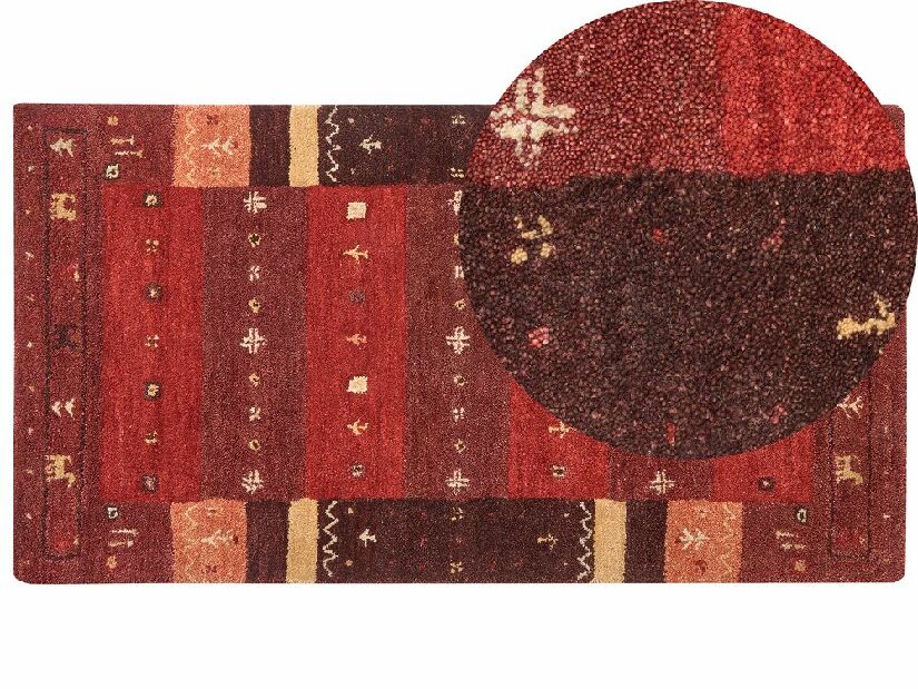 Koberec 80 x 150 cm Sinan (červená)