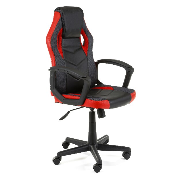 Kancelárska/herná stolička Fiero (červená)