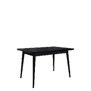 Moderný stolík Mirjan Kellan 140x80 (čierna)