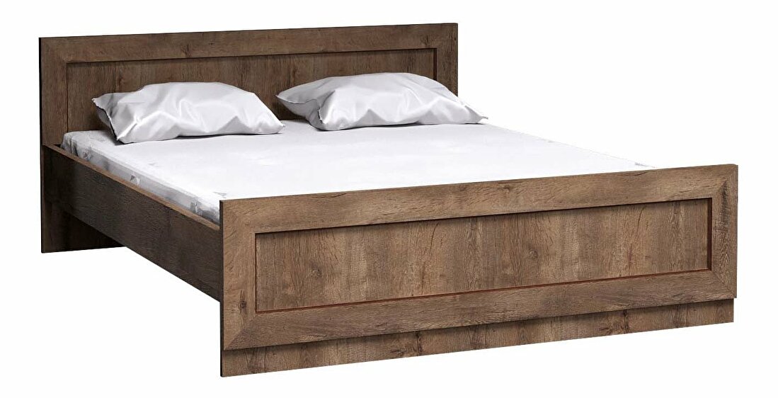 Manželská posteľ 160 cm Titanus 20 (dub lefkas)