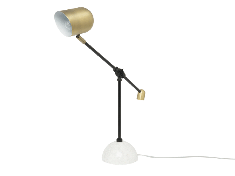 Stolná lampa Nadiad (biela)