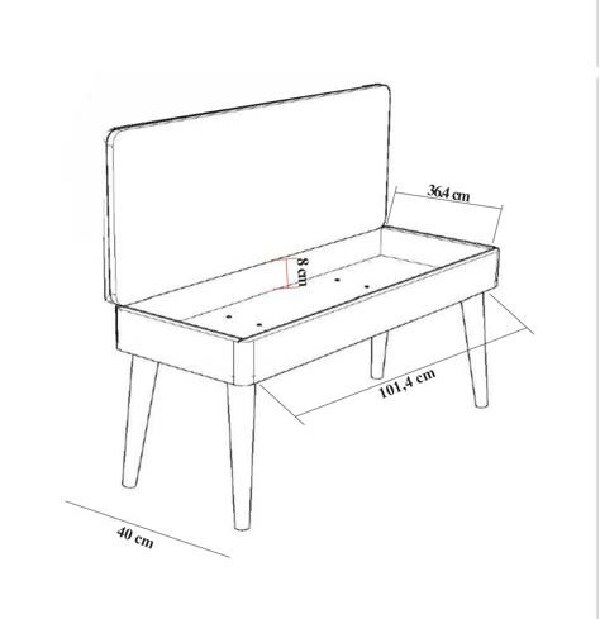 Rozkladací jedálenský stôl s 2 stoličkami a lavicou Vlasta (borovica antlantic + pistáciová)