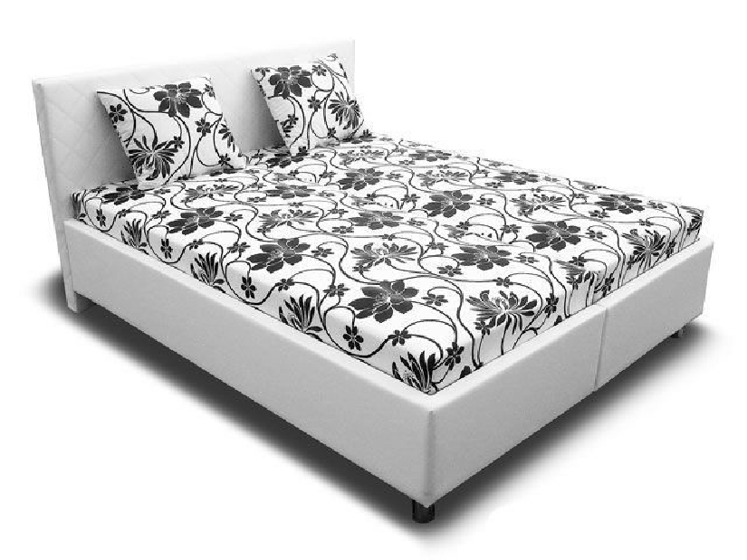 Manželská posteľ 160 cm Lanie 3 (s penovými matracmi)
